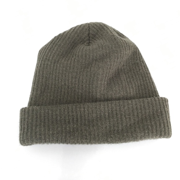 Columbia Winter Beanie Hat Bundle Army Green & Black Outdoor Stretch Mens OS - Picture 4 of 8